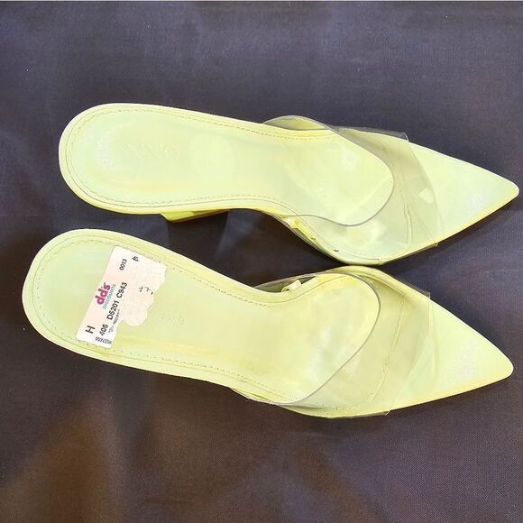 BRAND NEW YVO PEOPLE POINTED TOE SLIP-ON WOMEN"S HIGH HEEL SANDAL - Picture 14 of 15